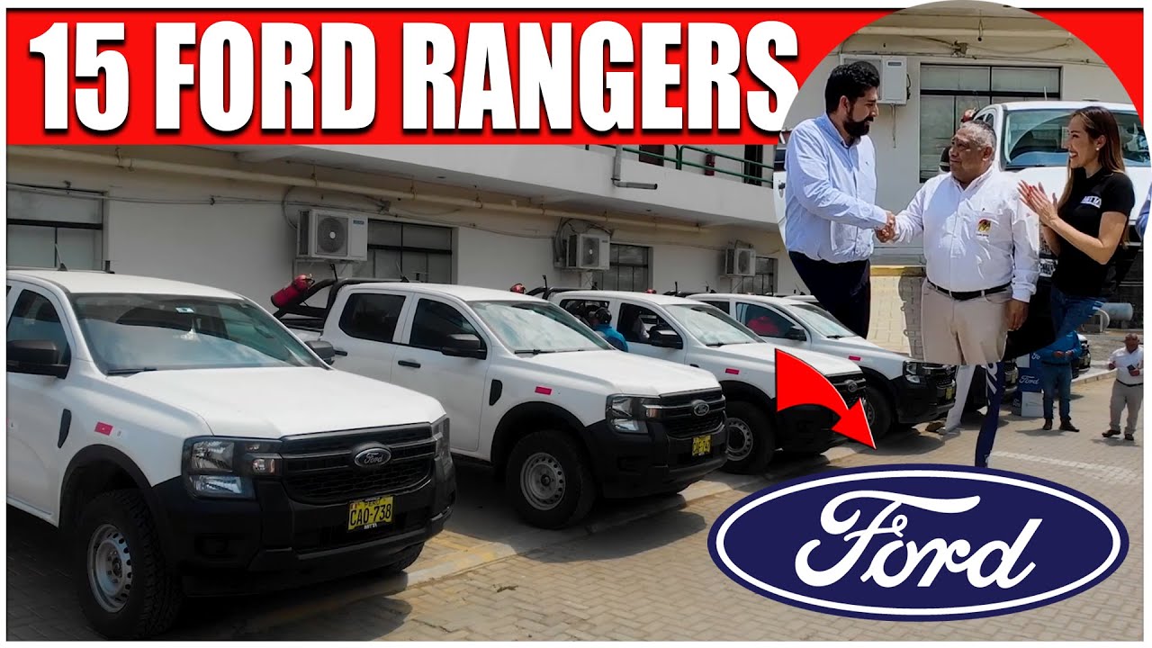 Flota de 15 Rangers: Ford y Mitta Perú entregan a 'Caña Brava'
