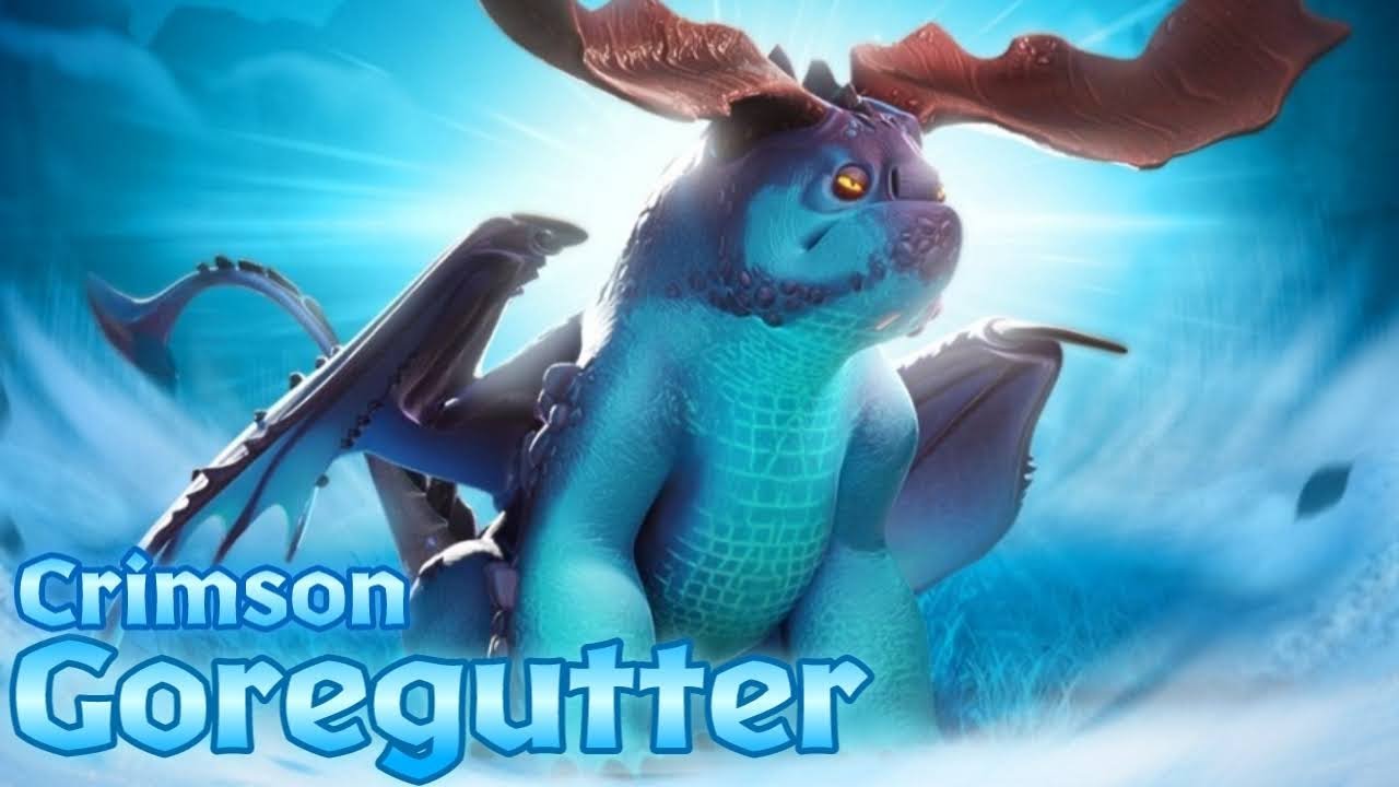 Crimson Goregutter - The New Dragon Species | Dragons: Titan Uprising