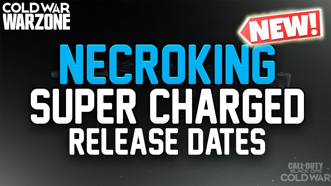 NecroKing Mastercraft Bundle RELEASE DATE & Super Charged Reactive Bundle! (Cold War/Warzone)
