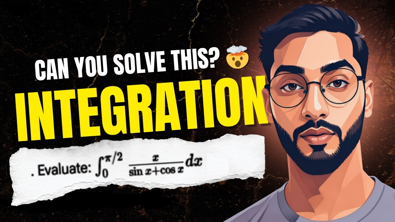 Definite Integration Trick | ∫0 to (π/2) x / (sin x + cos x) dx | Class 12 Maths Calculus