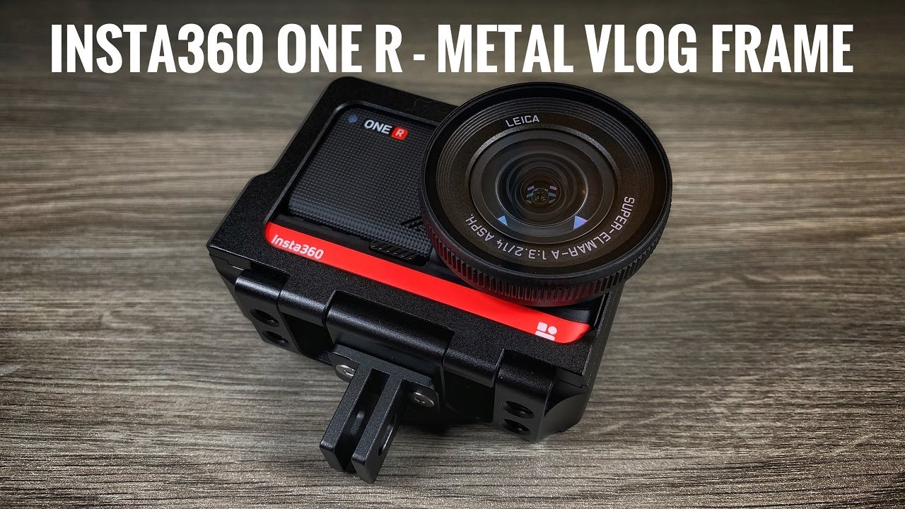 Insta360 One R Metal Cage | Perfect For Vlogging