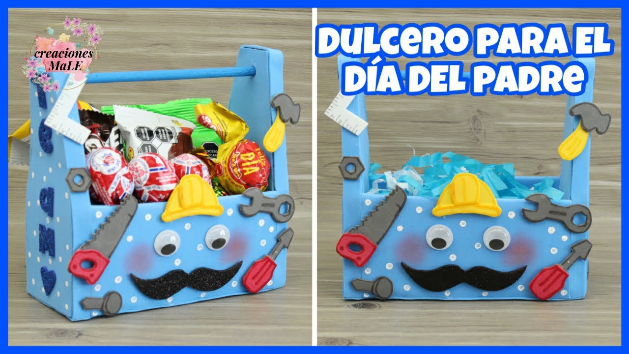 DULCERO PARA EL DÍA DEL PADRE DE BOB EL CONSTRUCTOR || RECICLANDO