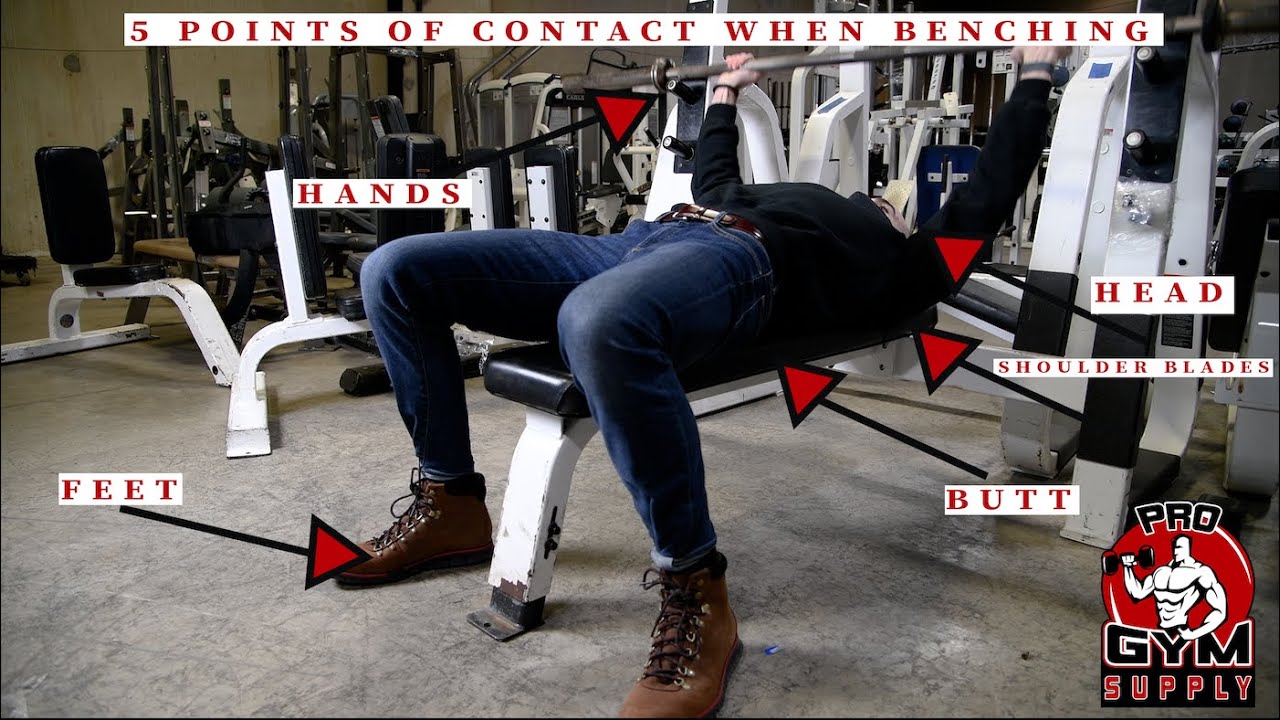 How to Bench Properly (5 Points of Contact)