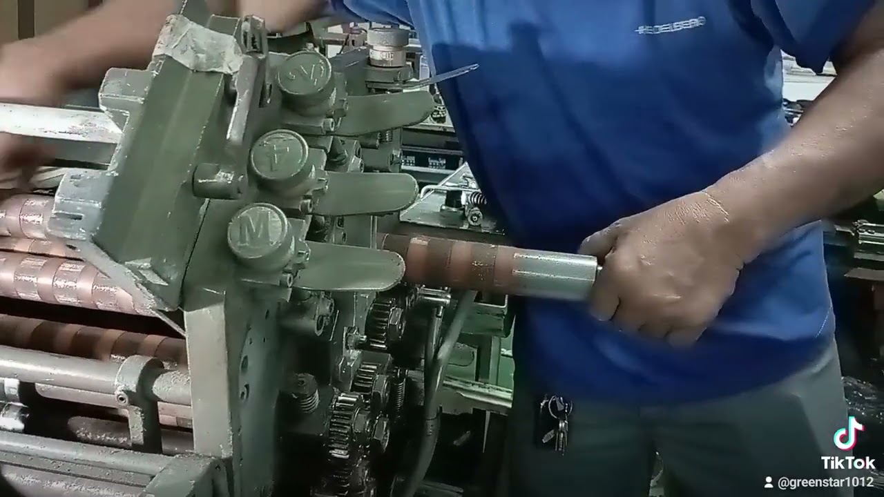heidelberg Stahl folding machine