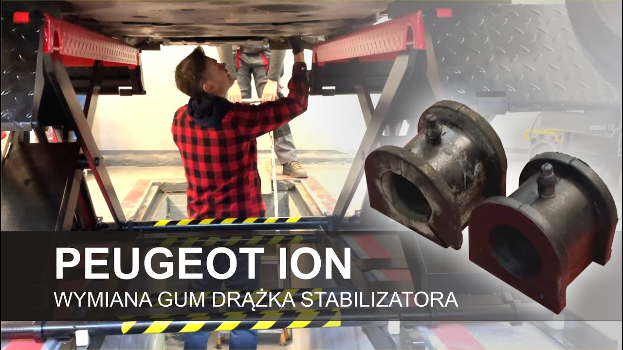 Wymiana gum drążka stabilizatora w Peugeot ION | EV Repair