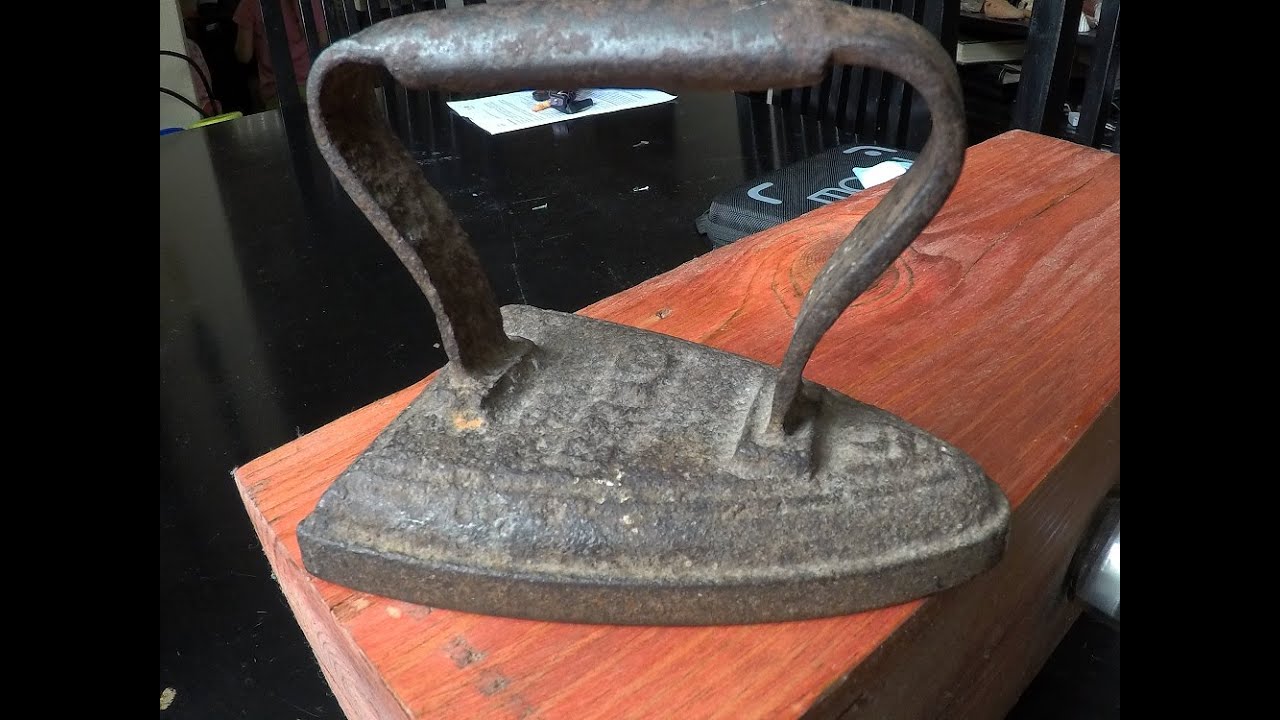 Restauración completa de una plancha antigua