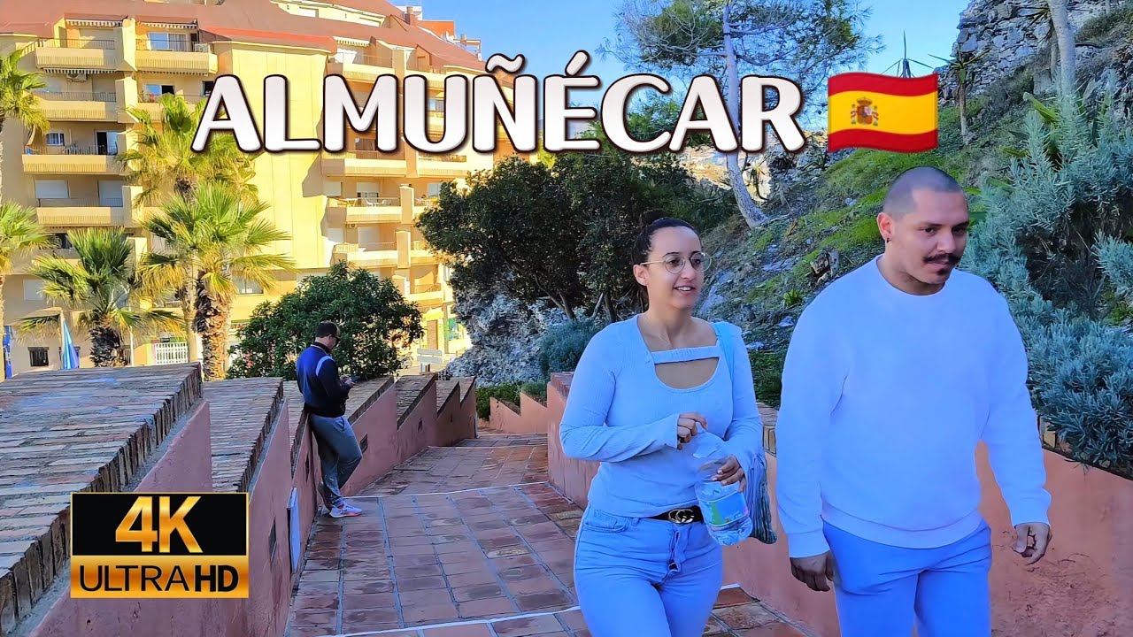 🔥 Paso a paso visita ALMUÑÉCAR, Granada, España 🇪🇸 COSTA TROPICAL 🎥 4K 