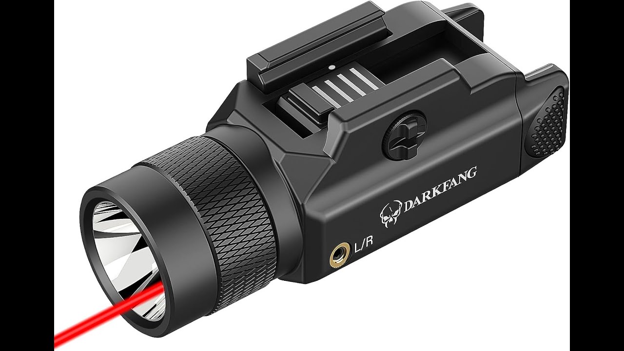 DARKFANG 1500lm + Green Laser Combo (Momentary/Strobe)