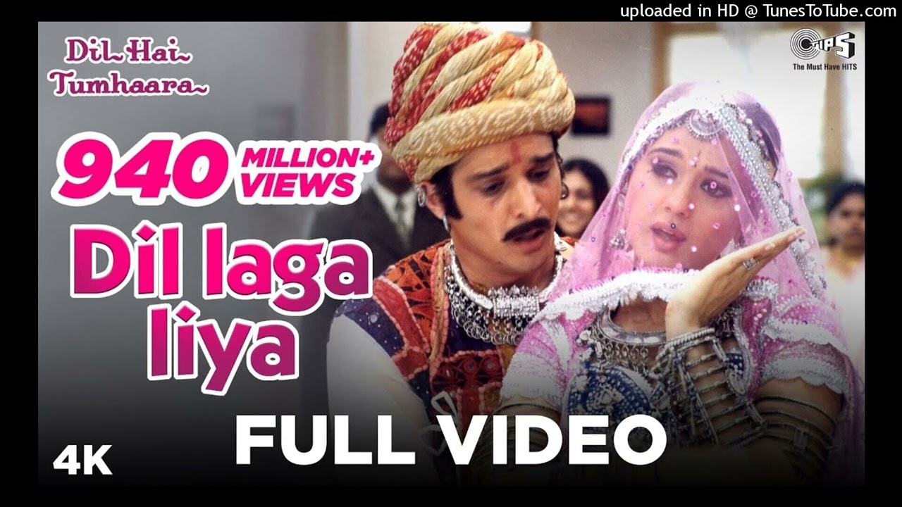 Dil Laga Liya - Full Video  Dil Hai Tumhaara  Preity & Arjun Rampal  Alka Yagnik & Udit Narayan