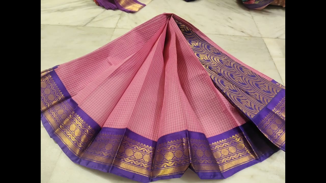 JVR handloom cotton gadwal sarees 9951494380