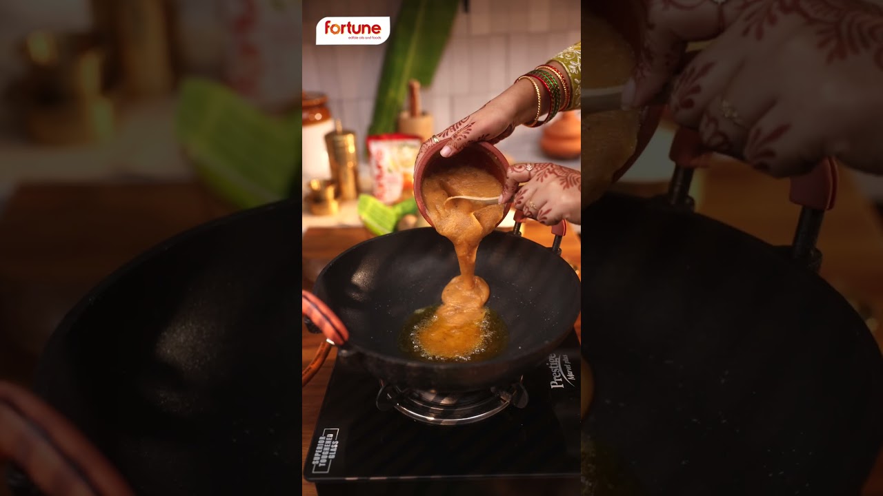 Chikoo Kesari for Margazhi | Simple, Sweet Comfort Made with Fortune Double Roasted Rawa