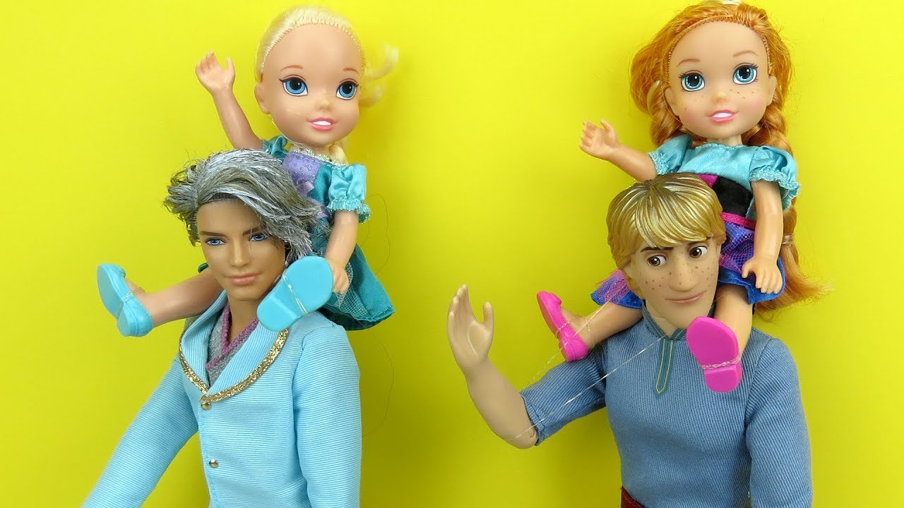 2019 Father's Day! Elsa and Anna toddlers - Gifts - Surprise