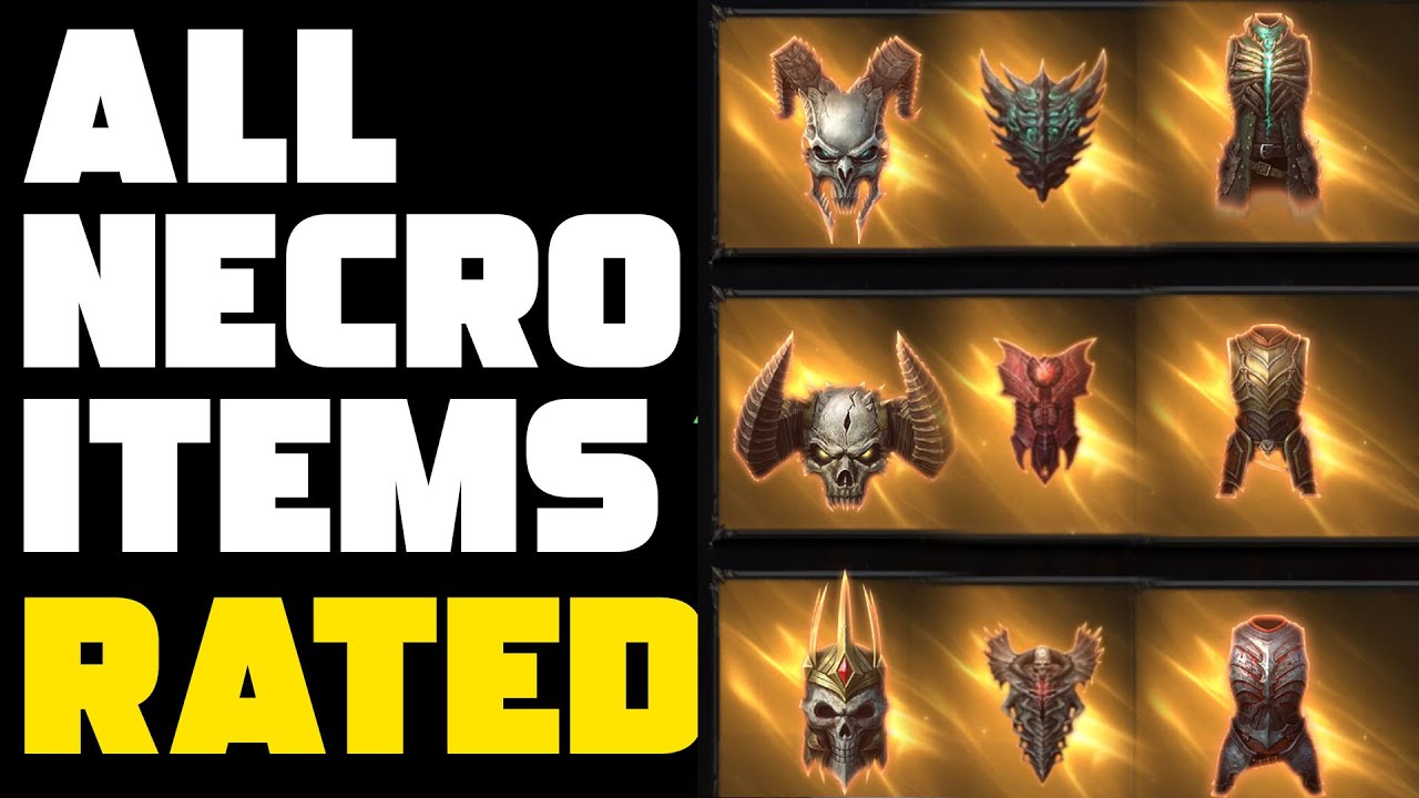 EVERY Necromancer LEGENDARY RATED And REVIEWED | Diablo Immortal