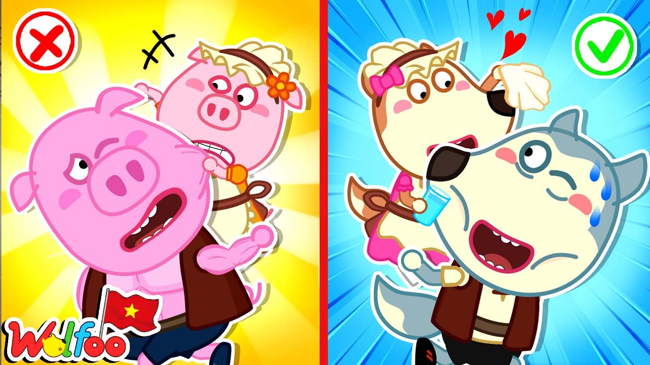 Anh Em Nhà Mình và Anh Em Nhà Người Ta 👨 👧 Câu Chuyện Gia Đình | Wolfoo Tiếng Việt