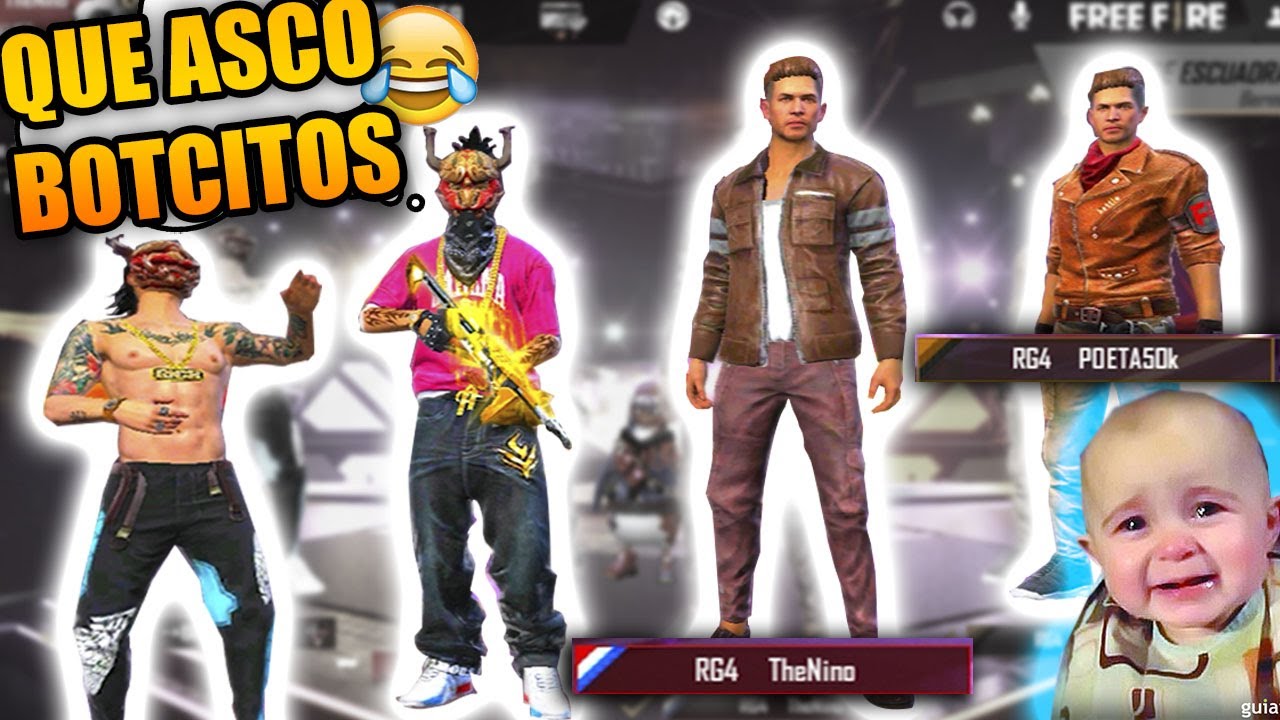 ENTRO A *ESCUADRAS RANDOM* CON CÓDIGO Y ESTOS SAKURAS 😔SE BURLAN DE NOSOTROS 😓 FREE FIRE!!