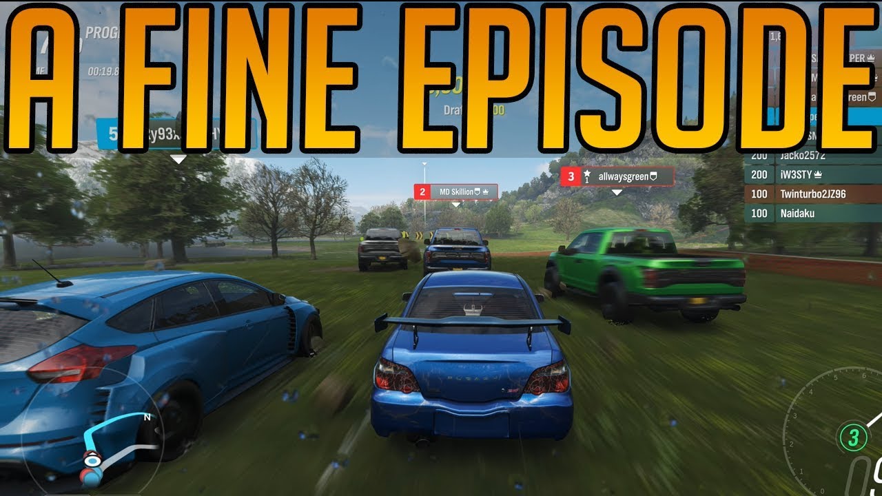Forza Horizon 4: Fine Episode of Multiplayer