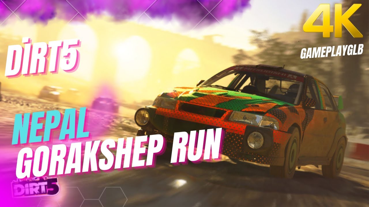 Dirt5 Gameplay | Arcade Mode | Nepal Gorakshep Run 4K