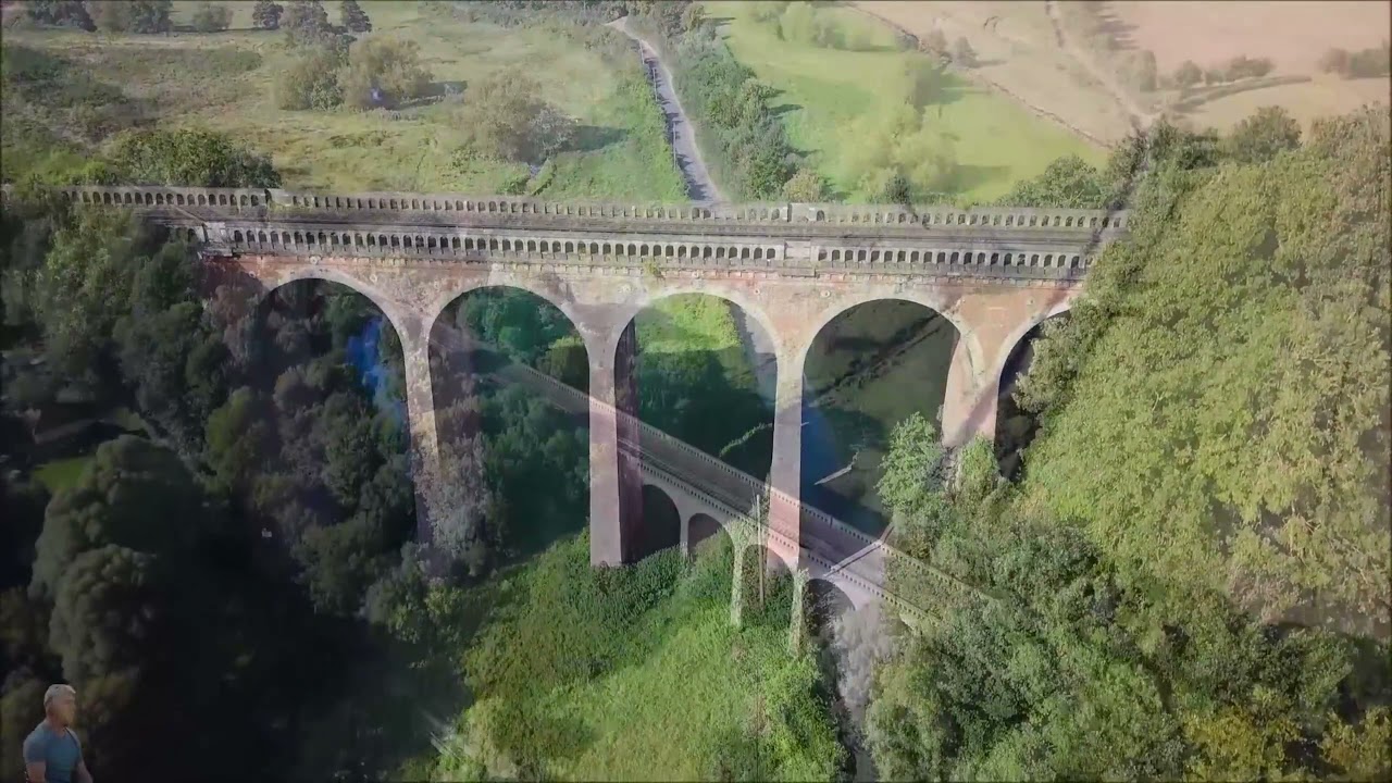 Eynsford Viaduct From The Air