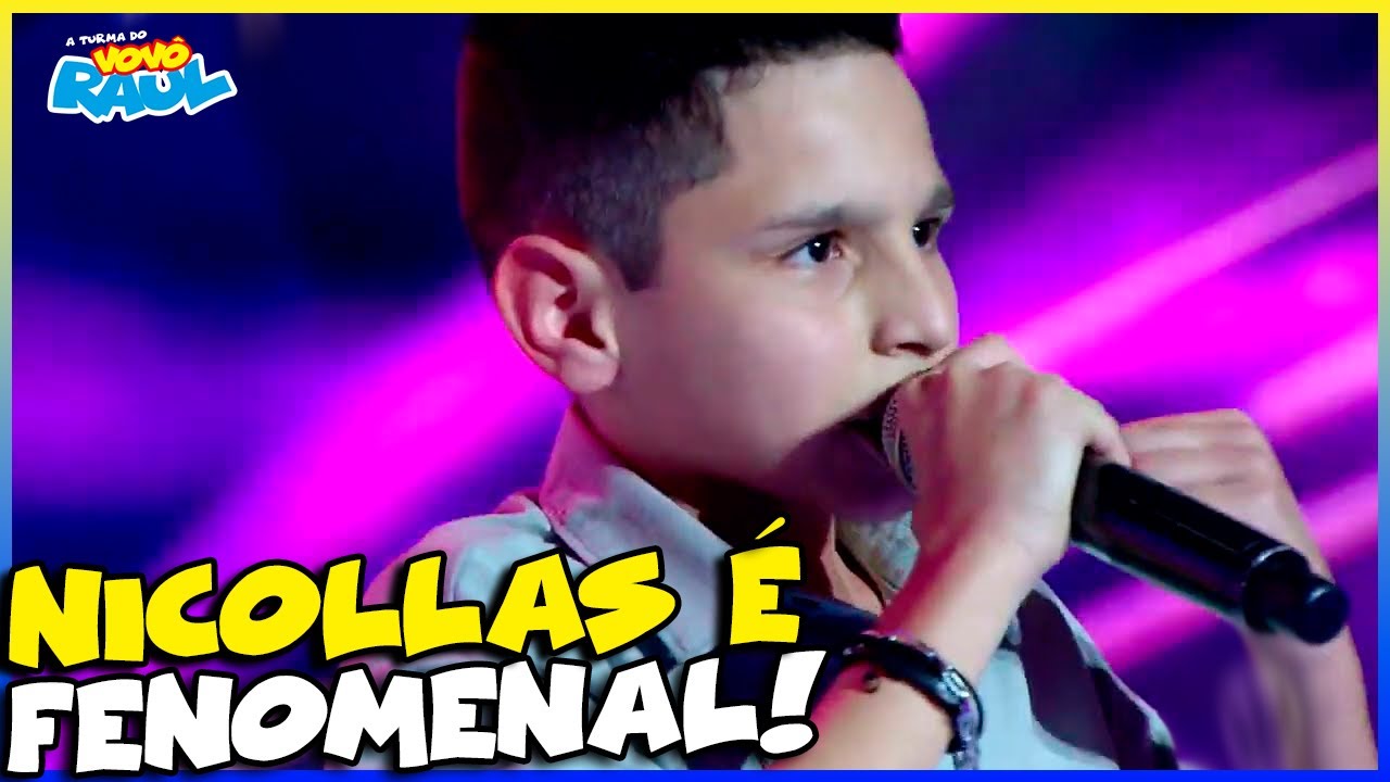 NICOLLAS GABRIEL TEM APENAS 12 ANOS E JÁ CANTA ASSIM! 