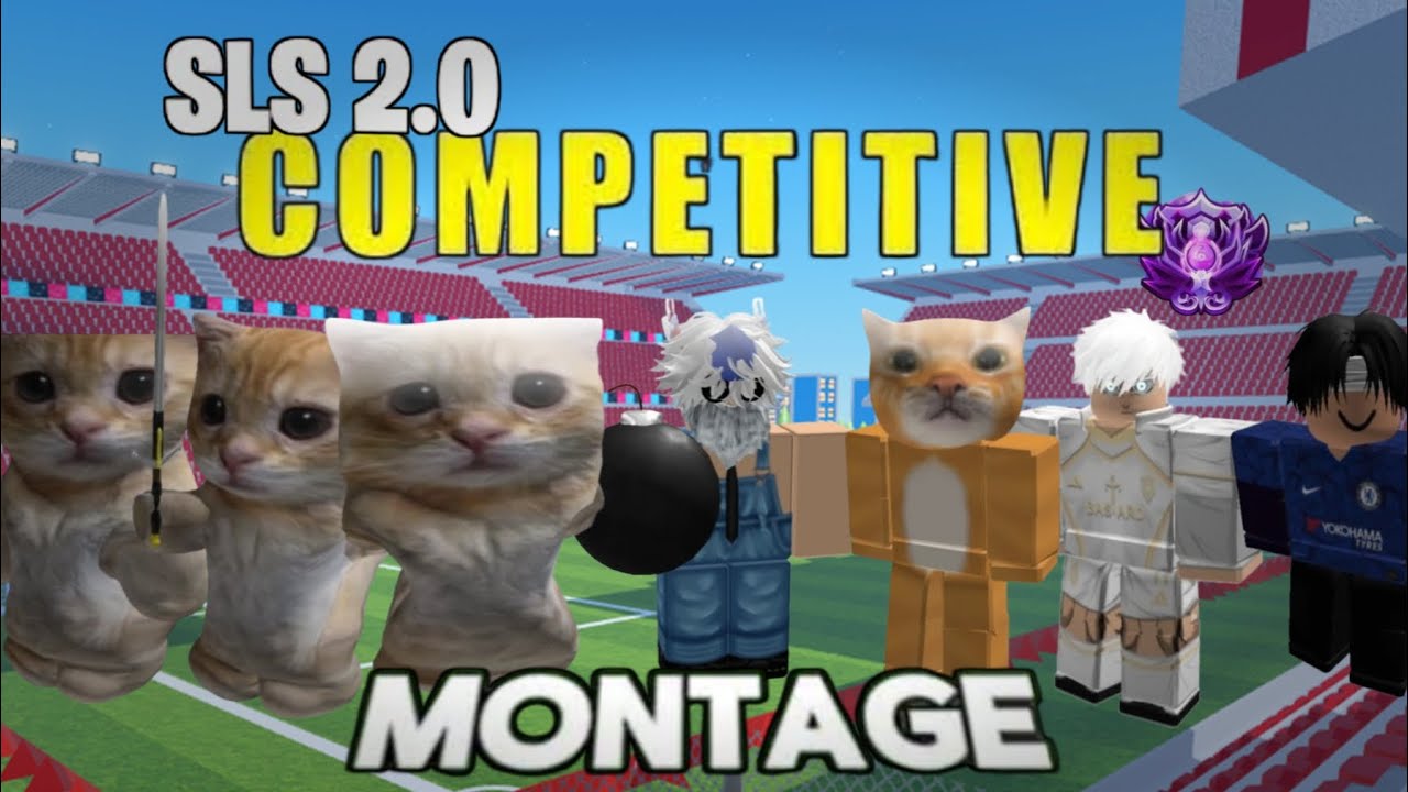 || Roblox - Super league Soccer ⚽🎮 competitive Montage 💪🥶 || GalaxyBaconSLS || #roblox #montage ||