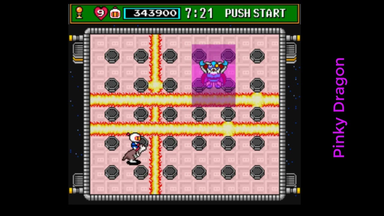 Super Bomberman 3 – Stage 6 (Battleship) [SNES game]