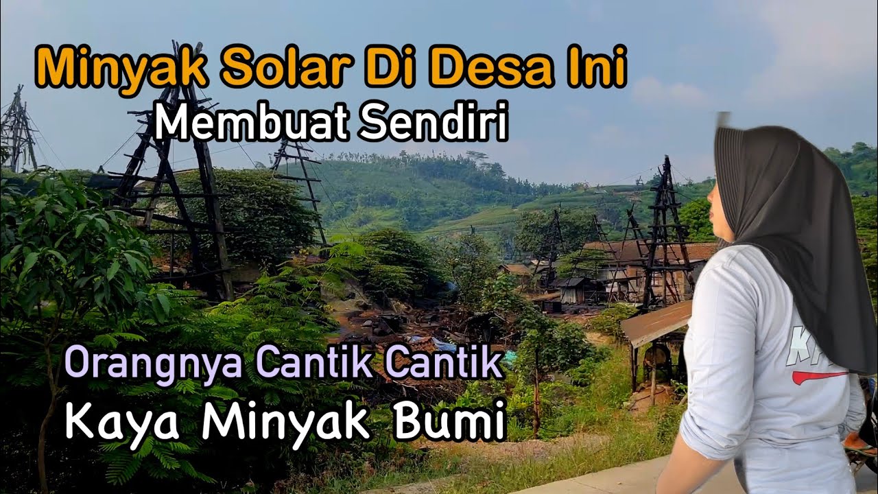 Kampung Pedesaan Kecil Atas Bukit Kaya Minyak Inilah Tambang Minyak Tradisional Wonocolo Bojonegoro