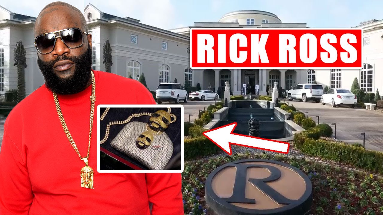 ESTA É A VIDA LUXUOSA DE RICK ROSS  (A SUA MANSÃO DE 109 QUARTOS)