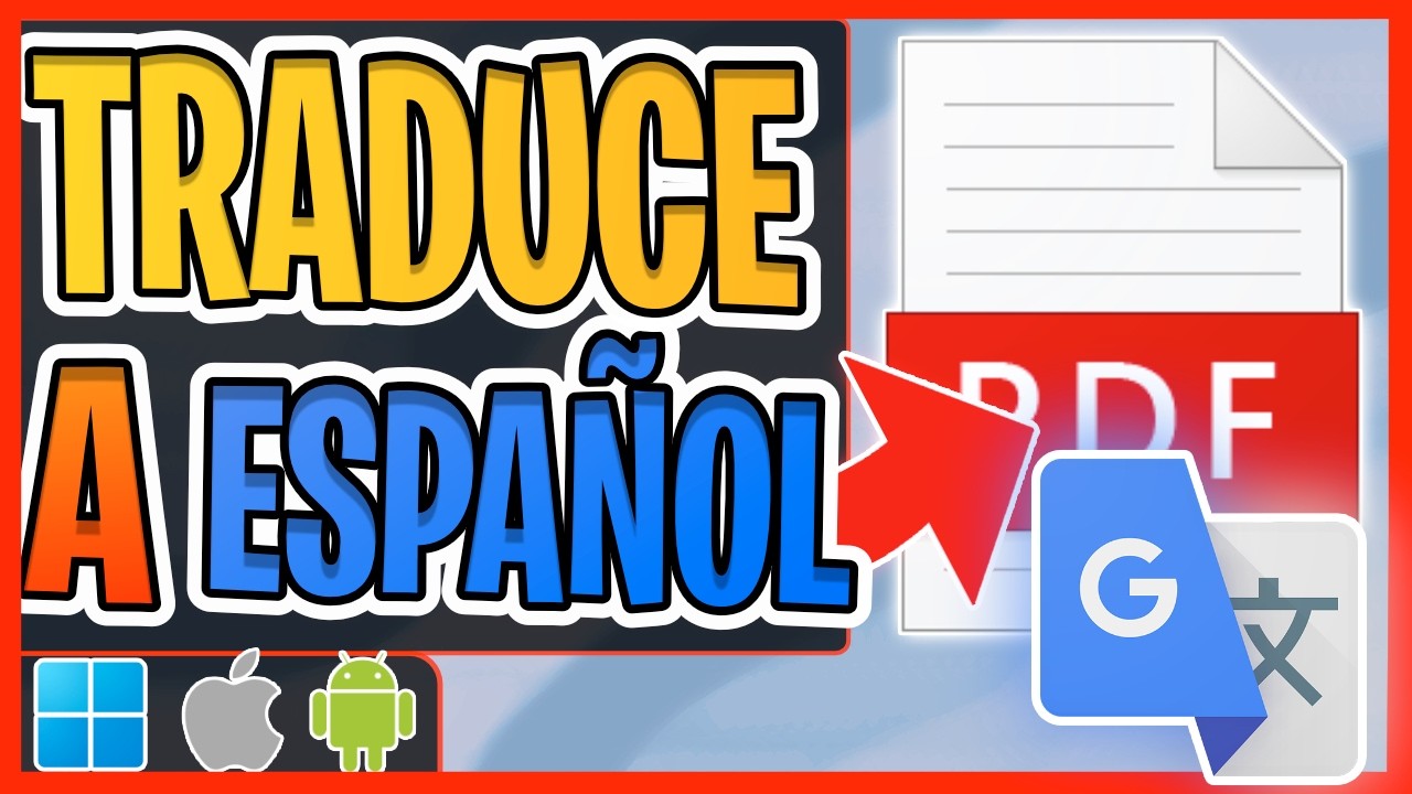 Como Traducir Un PDF De Inglés A Español ✅