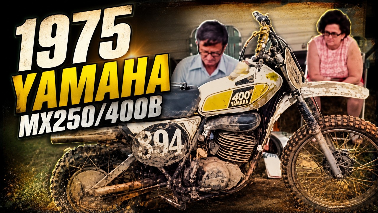 1975 Yamaha MX400B Yamaha MX250B Vintage two stroke motocross