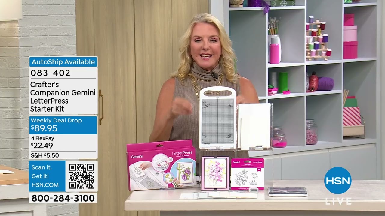 HSN | Craftober Event - Crafter's Companion 10.29.2024 - 01 AM