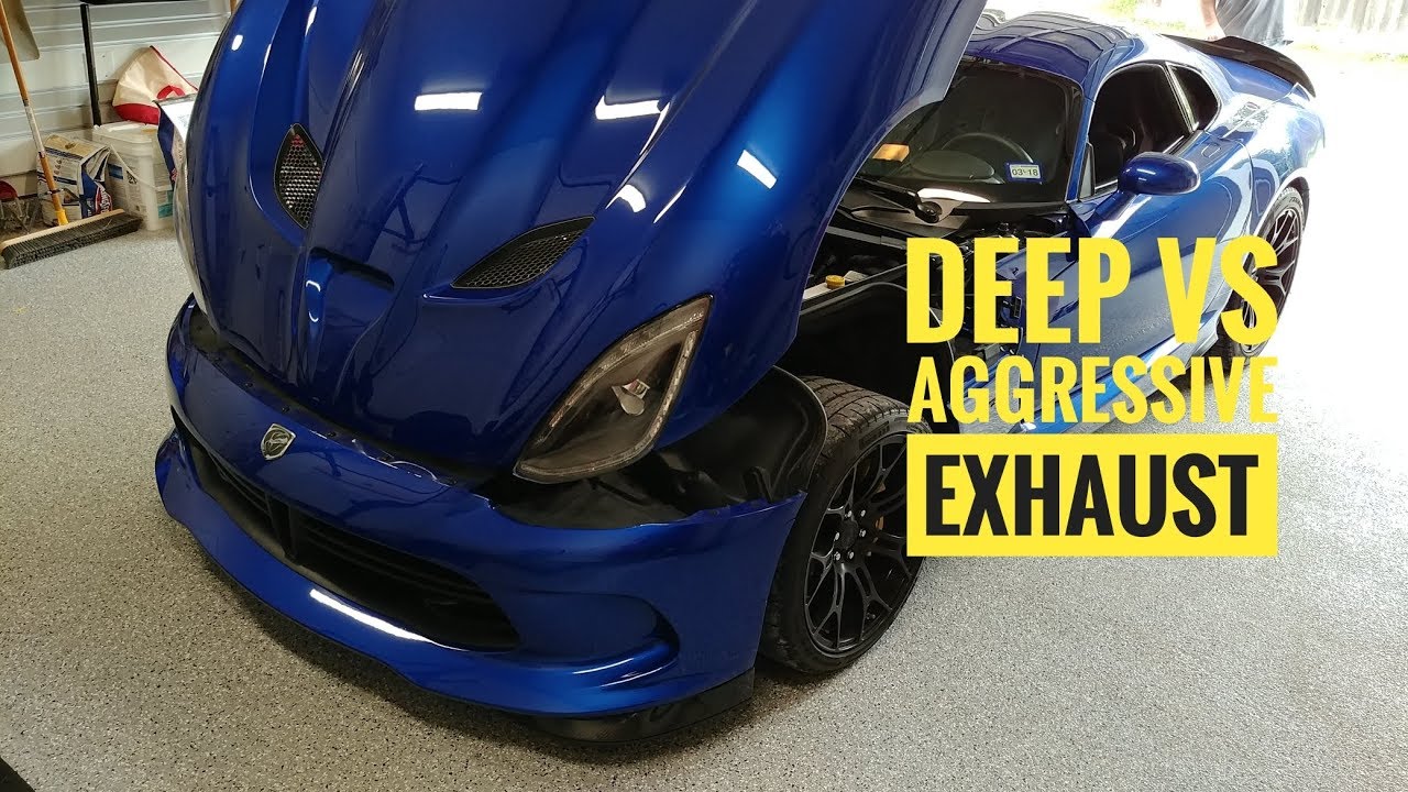 Corsa vs Belanger Exhaust | Dodge Viper SRT
