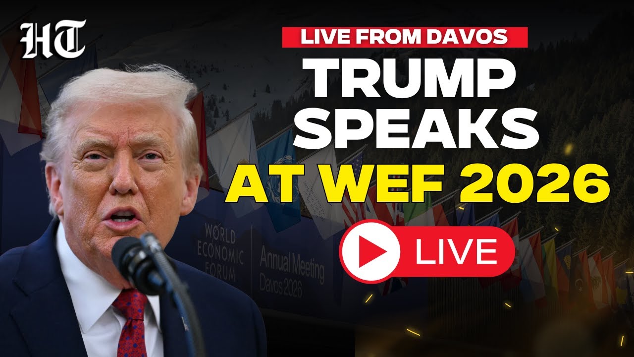 Davos 2026 Live | Donald Trump Speaks at World Economic Forum | Greenland | Europe | Trump Tariffs