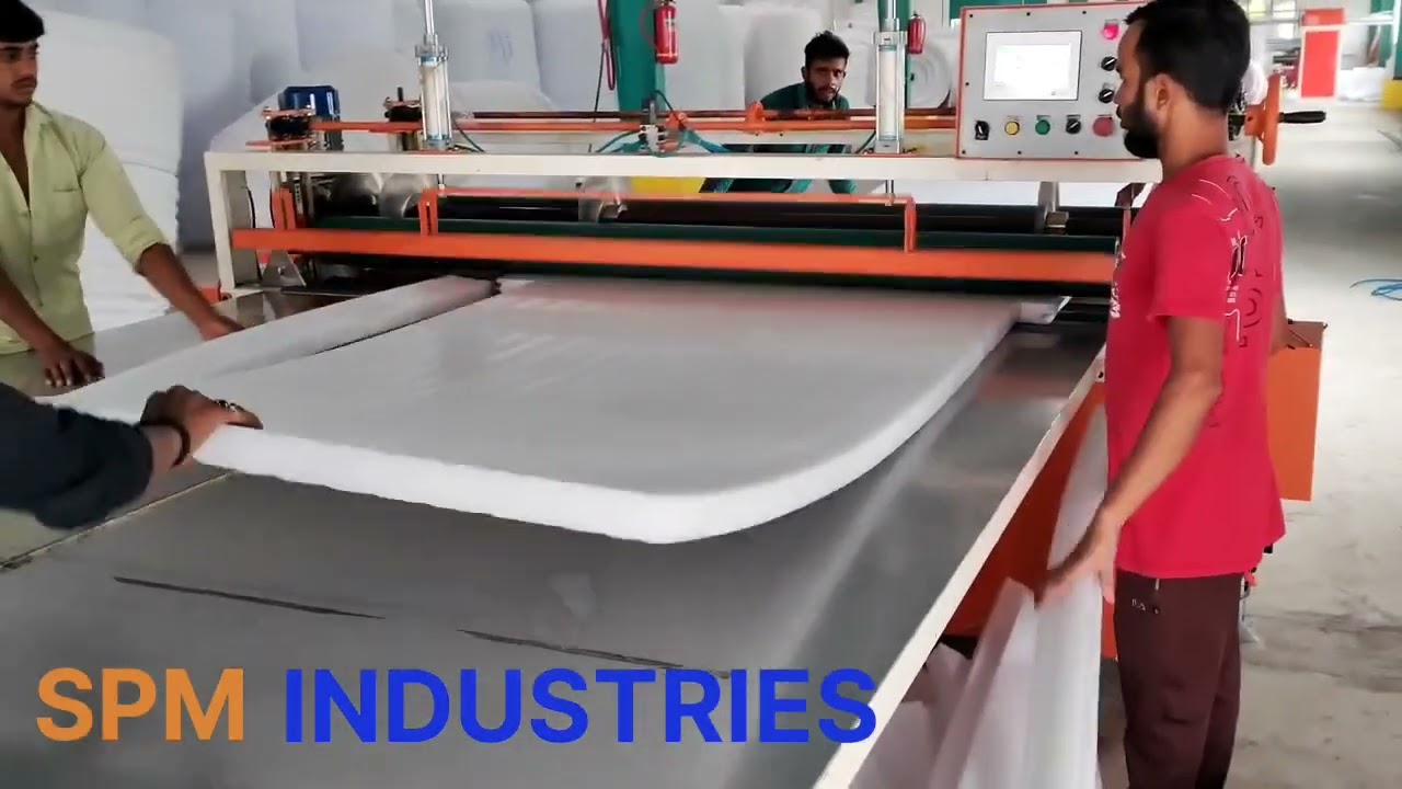 EPE FOAM SHEET CUTTING MACHINE | SPM INDUSTRIES