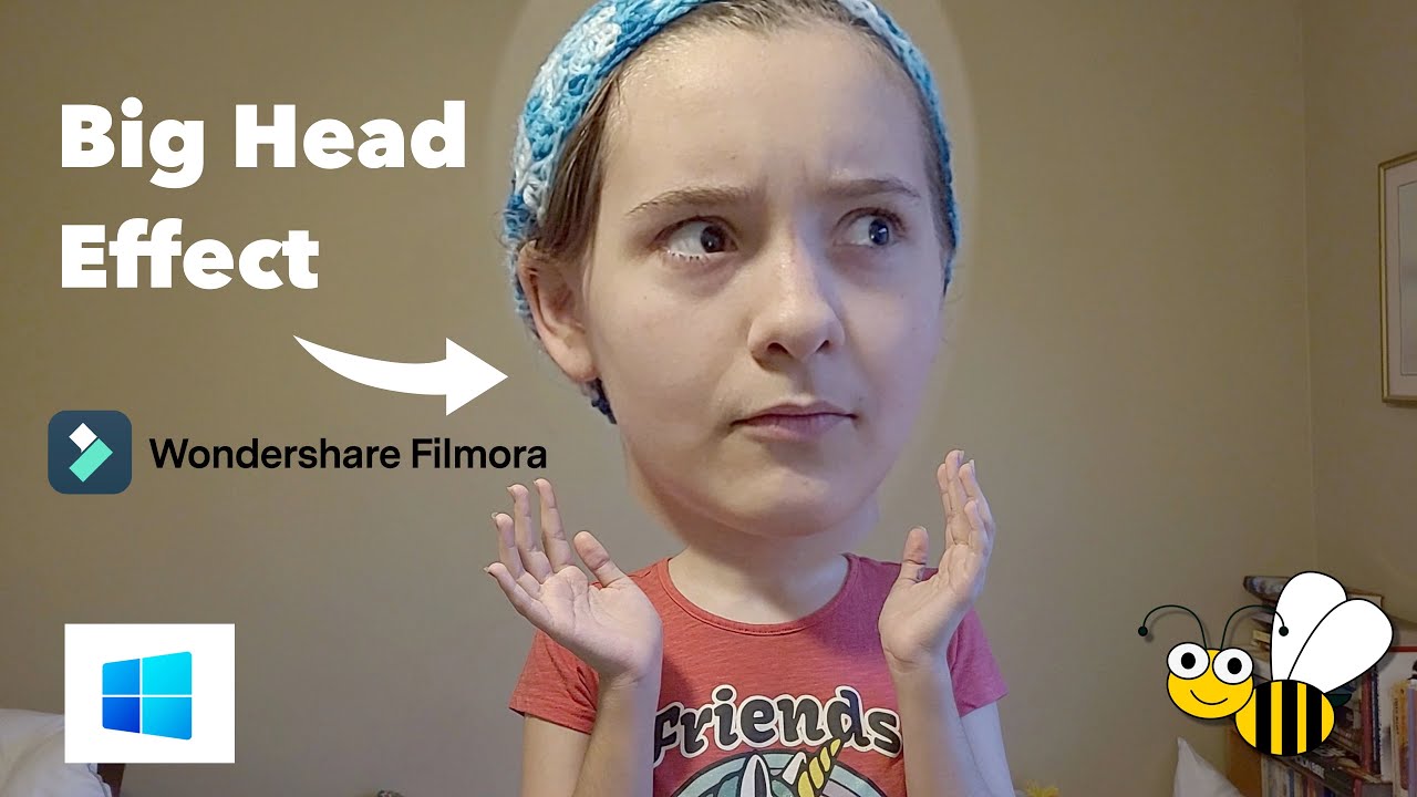 Create a Big Head Effect - #Wondershare Filmora