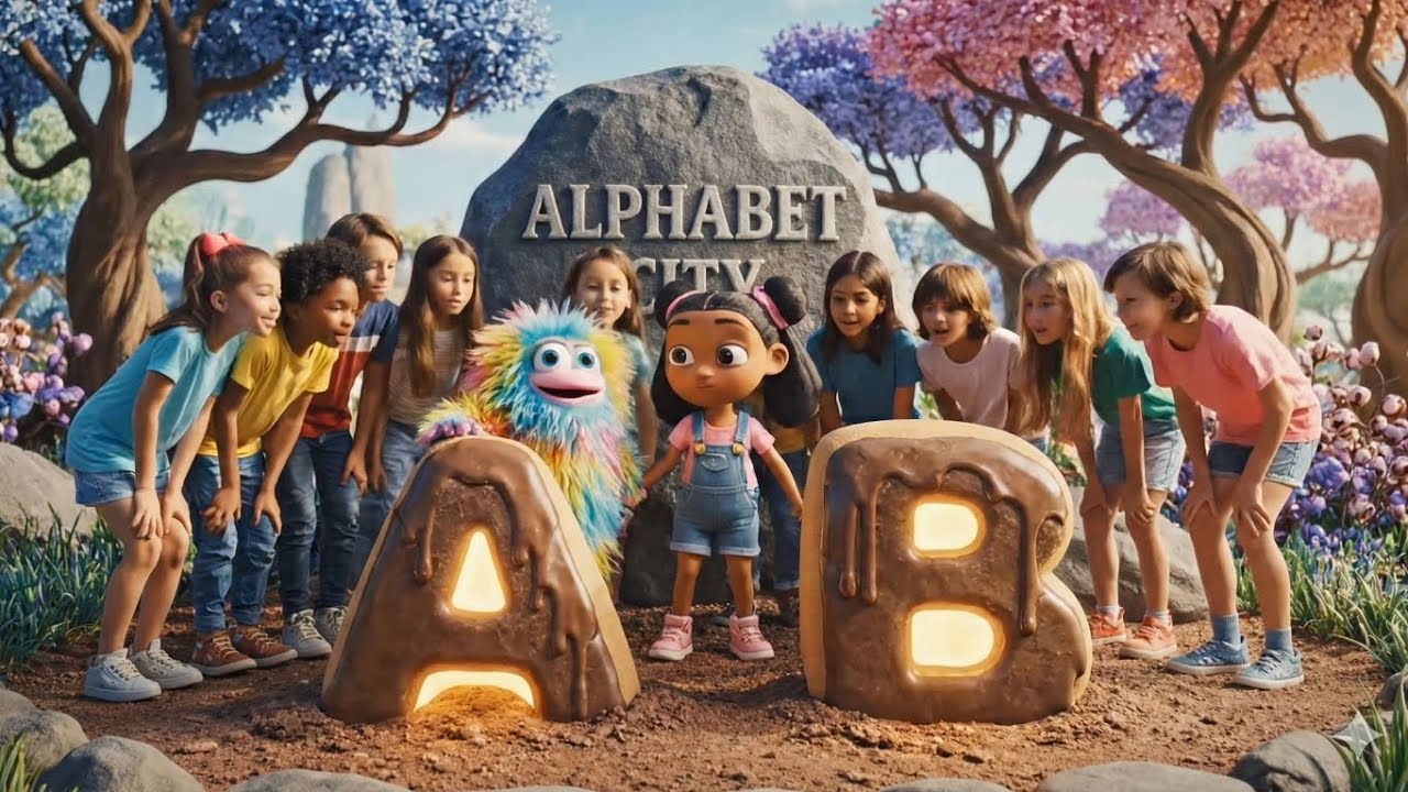 Alphabet City  | [S1_E40] Fun ABC Learning Cartoon for Kids | 3D Animated Alphabet Adventure