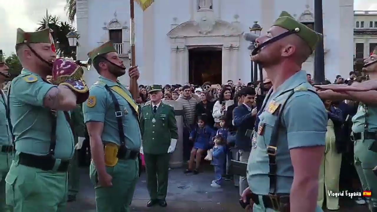 Entrada Triunfal de la Legión Española en la Plaza de África.