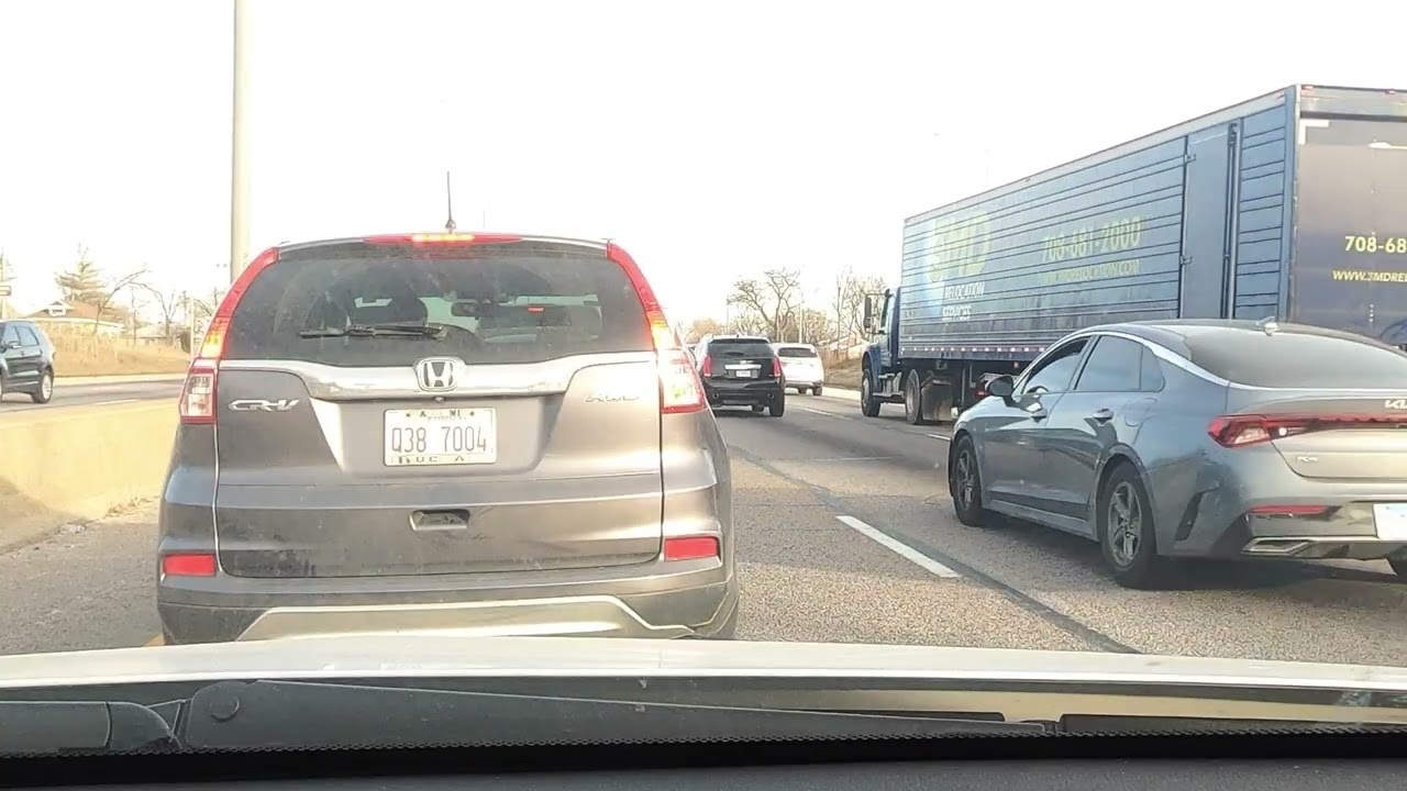 Chicago POV Drive 290E Expressway #chicago #pov #driving #explore #travel #expresswaydriving #asmr