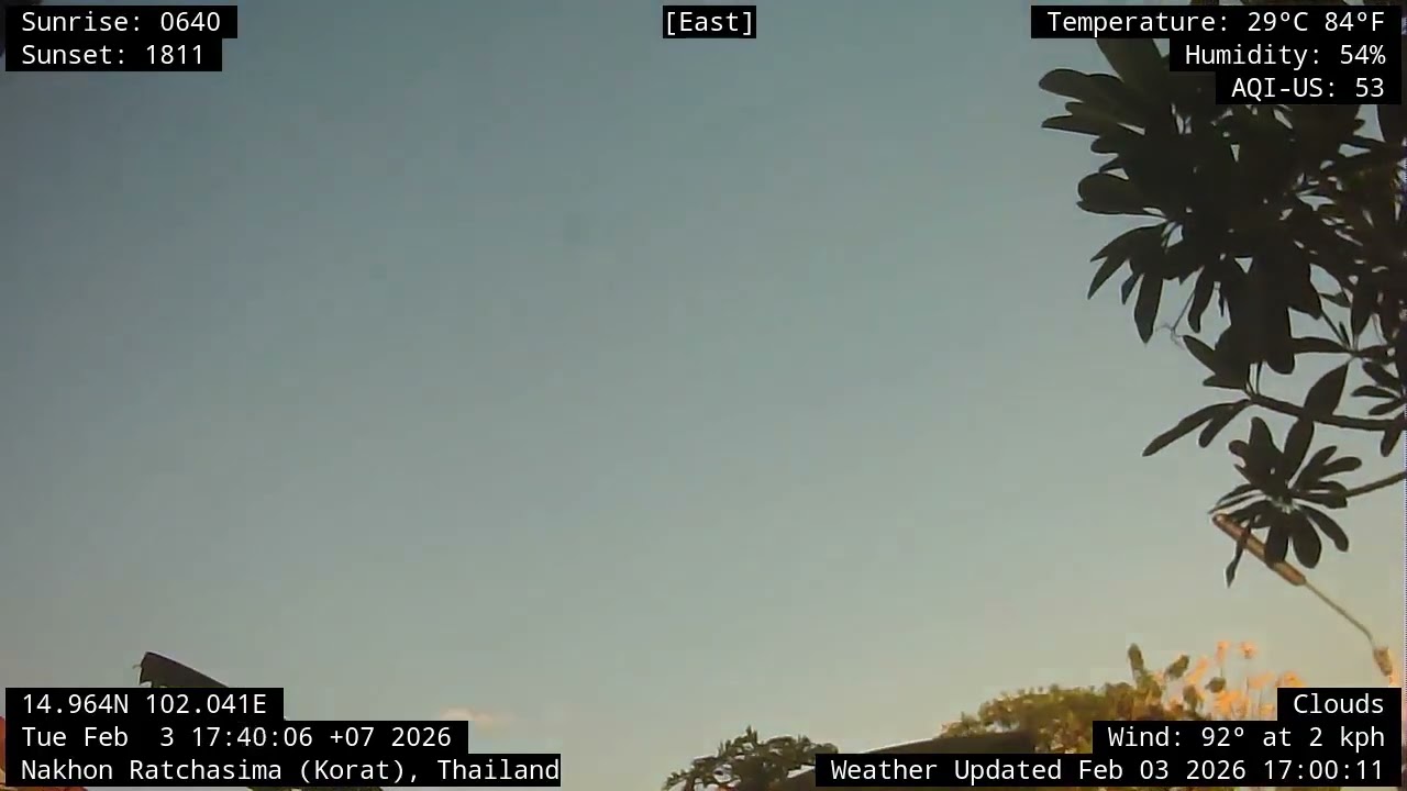 Korat Time Lapse Video 20260204