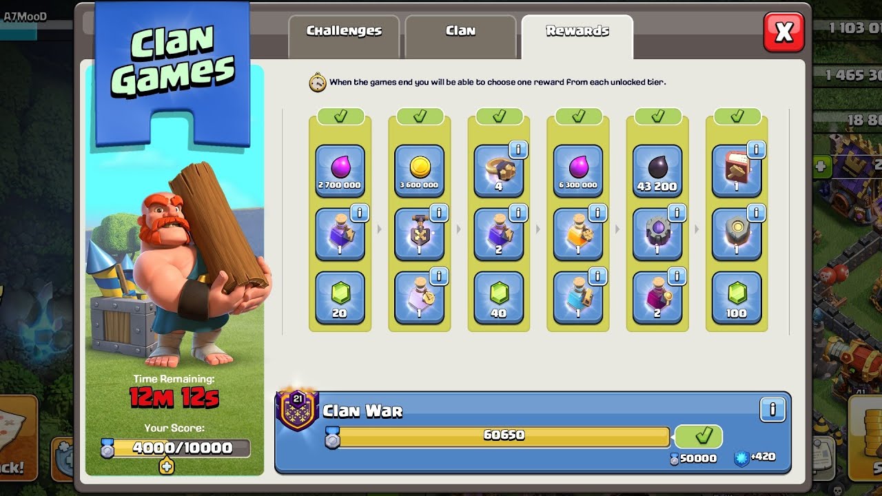 Clash of Clans | Clan Games