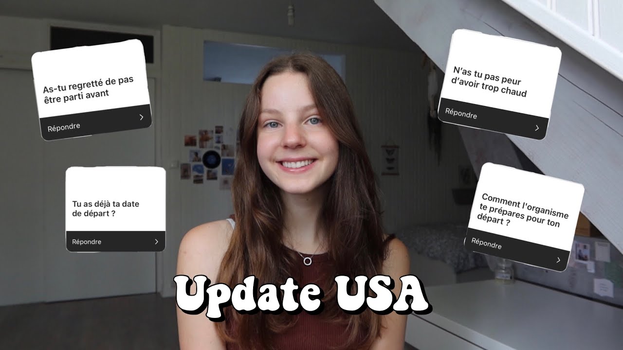 Je réponds à vos questions sur mon échange aux USA