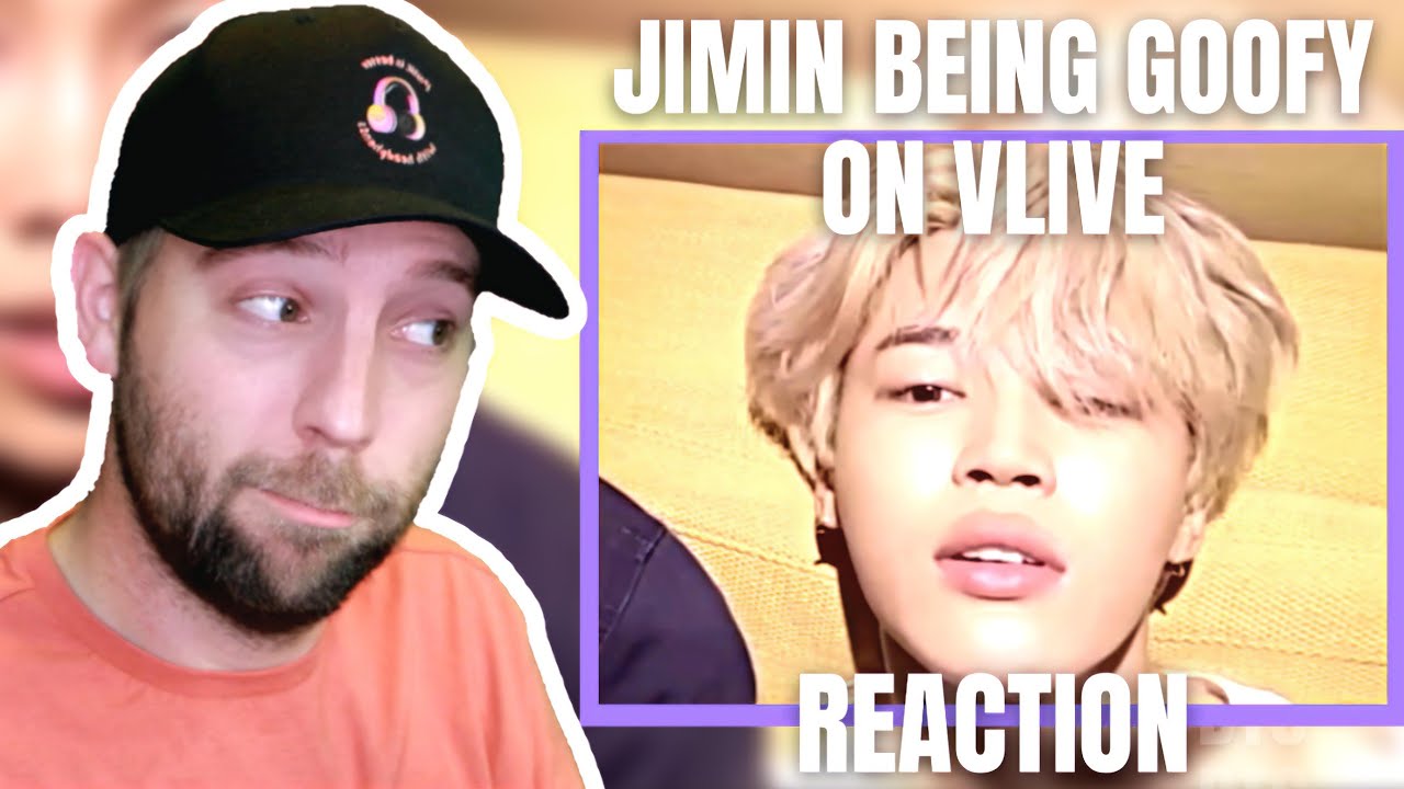 Jimin Being Goofy on VLive REACTION