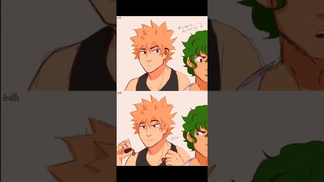 //Deaf bakugou x mute listener//part 1//(plz read disc below)