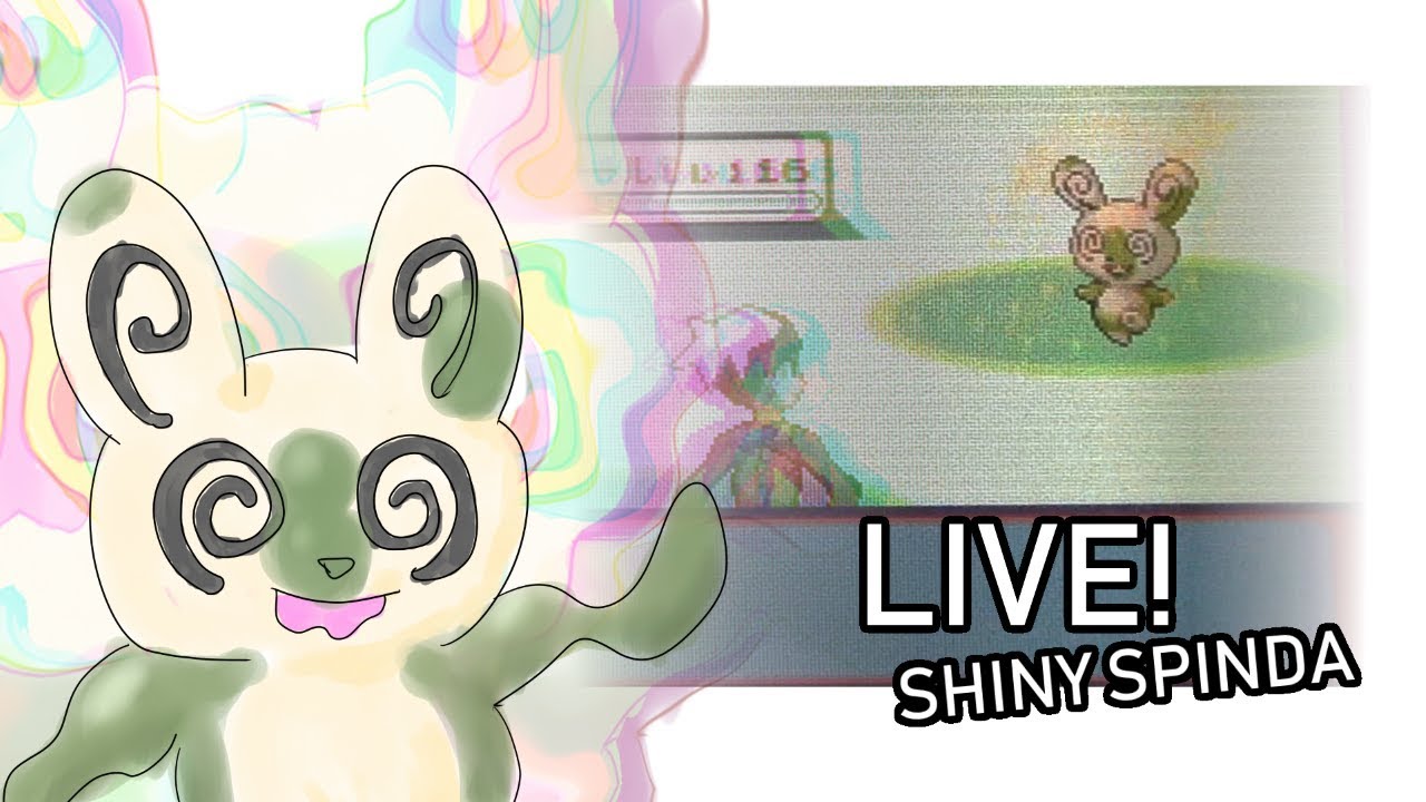 447 - LIVE! Shiny Spinda in Sapphire after 28,296 REs!