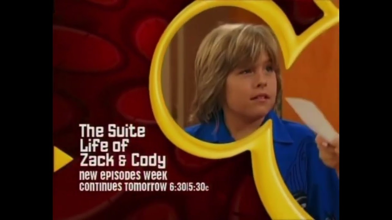 Disney Channel The Suite Life Of Zack & Cody New Episodes Week Promo (March 2006)