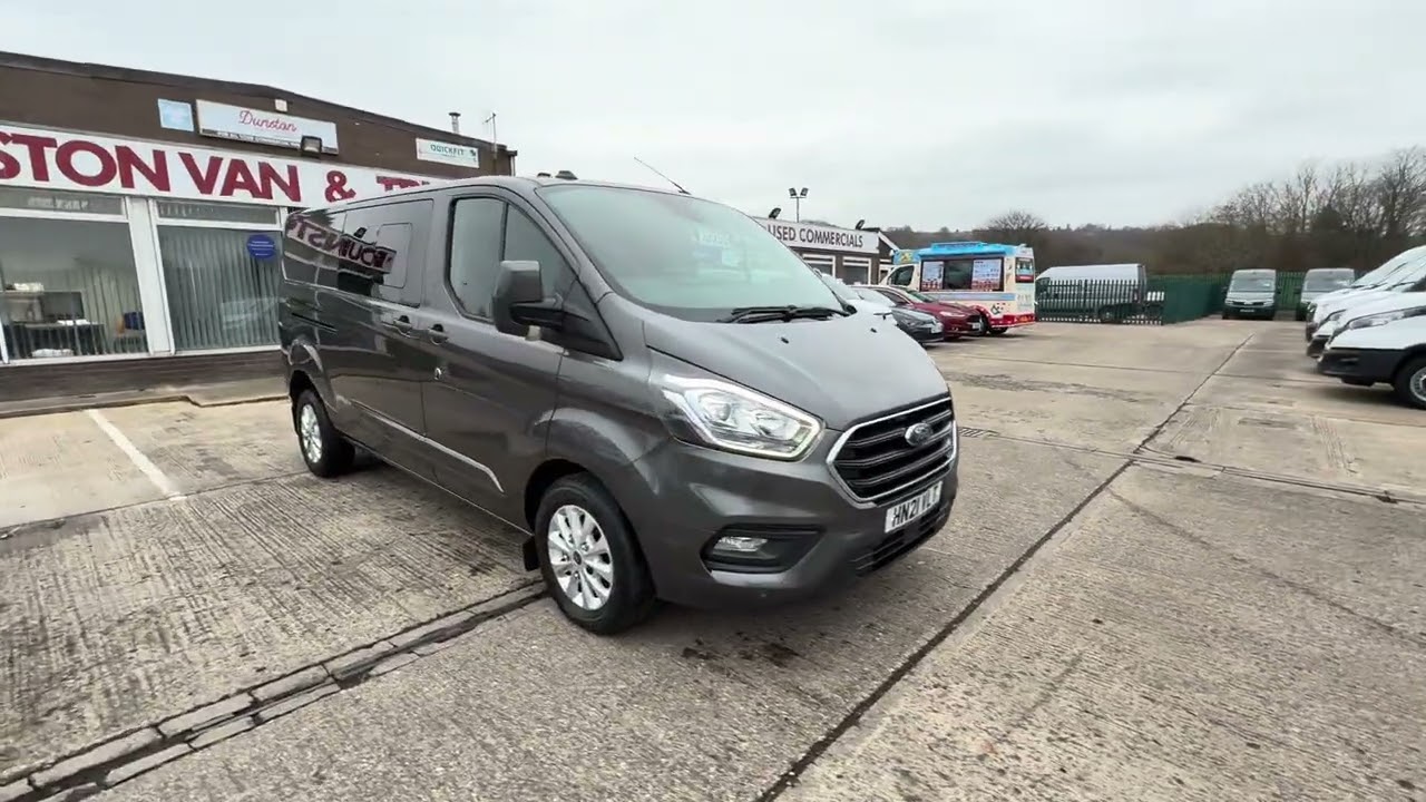 2021/21 Plate Ford Transit Custom Limited 2.0 Eco Blue 130ps L2 H1 Combi Van Euro6 