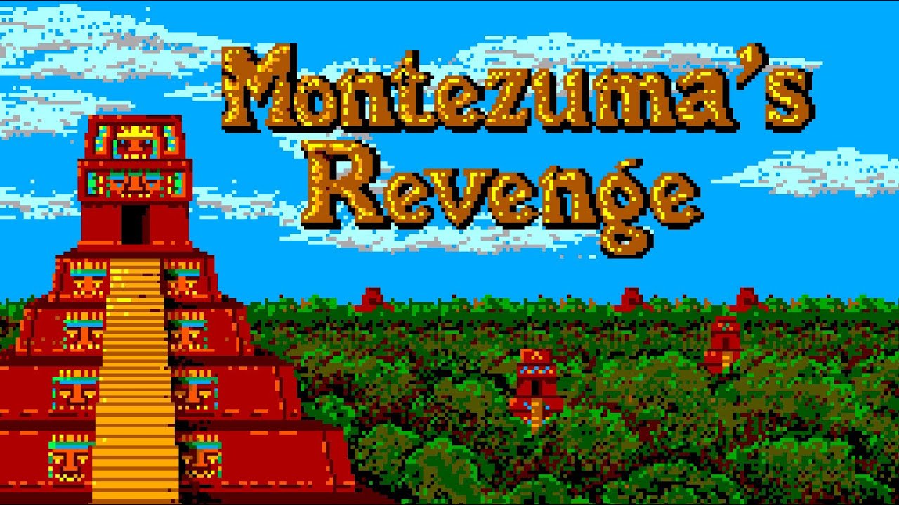 Montezuma's Revenge Featuring Panama Joe (SMS) Playthrough longplay video game