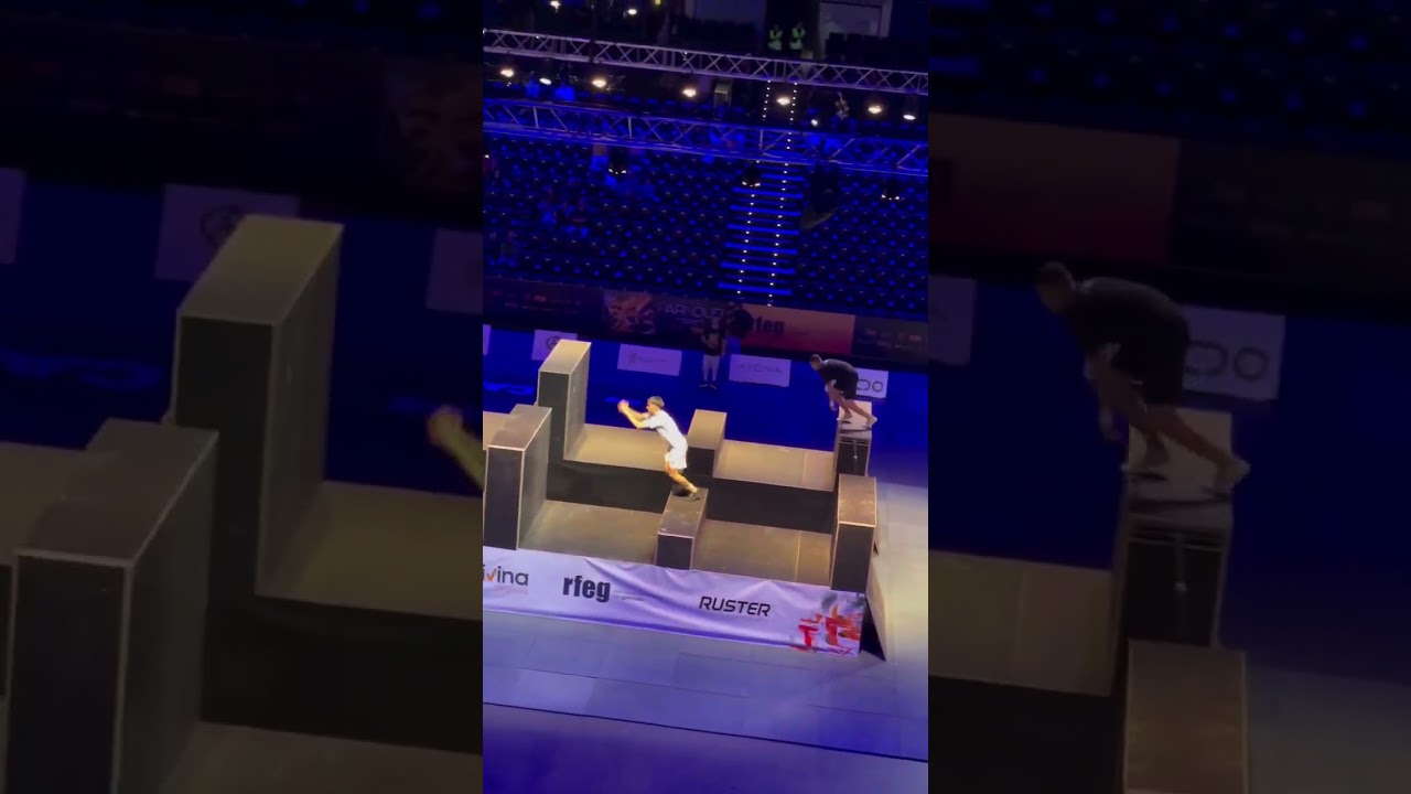 Finals of Spain Speed Contest😤🏃&zwj;♂️ 🎥 @adriaan db #parkour #freerun #pkfr #speed