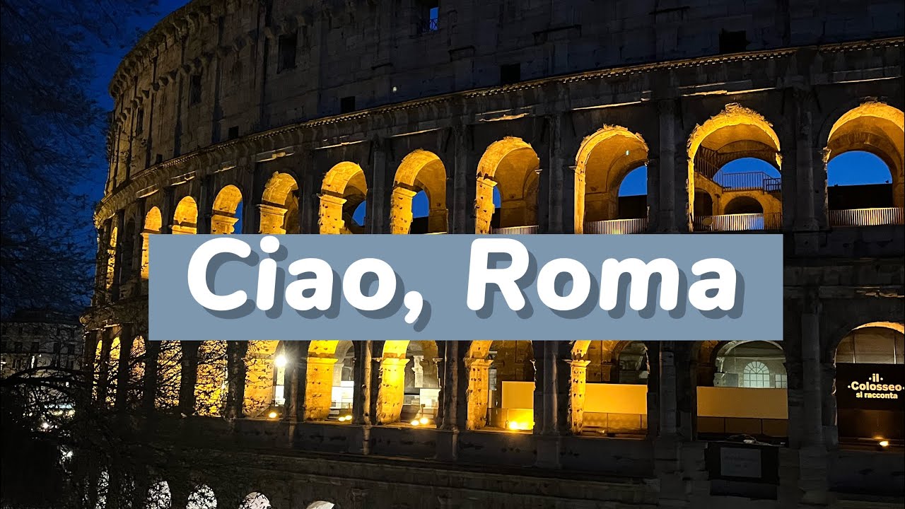 Vlog | Primeiro dia em Roma 