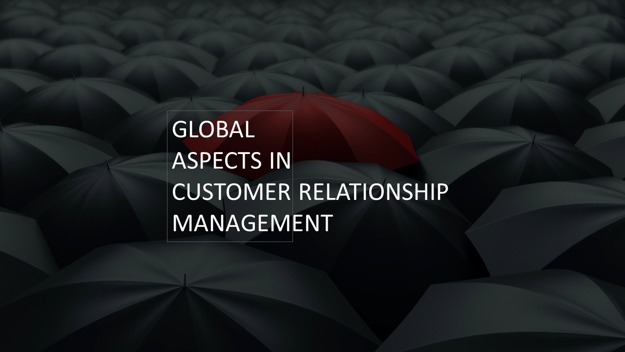 Free PowerPoint Presentation Template on Global Customer Relationship Management (GCRM)