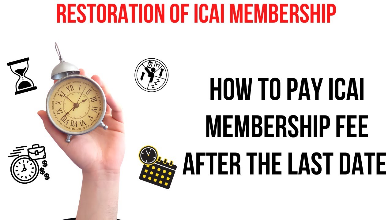 ICAI Membership fee if not paid_ Consequences_ how to pay with restoration